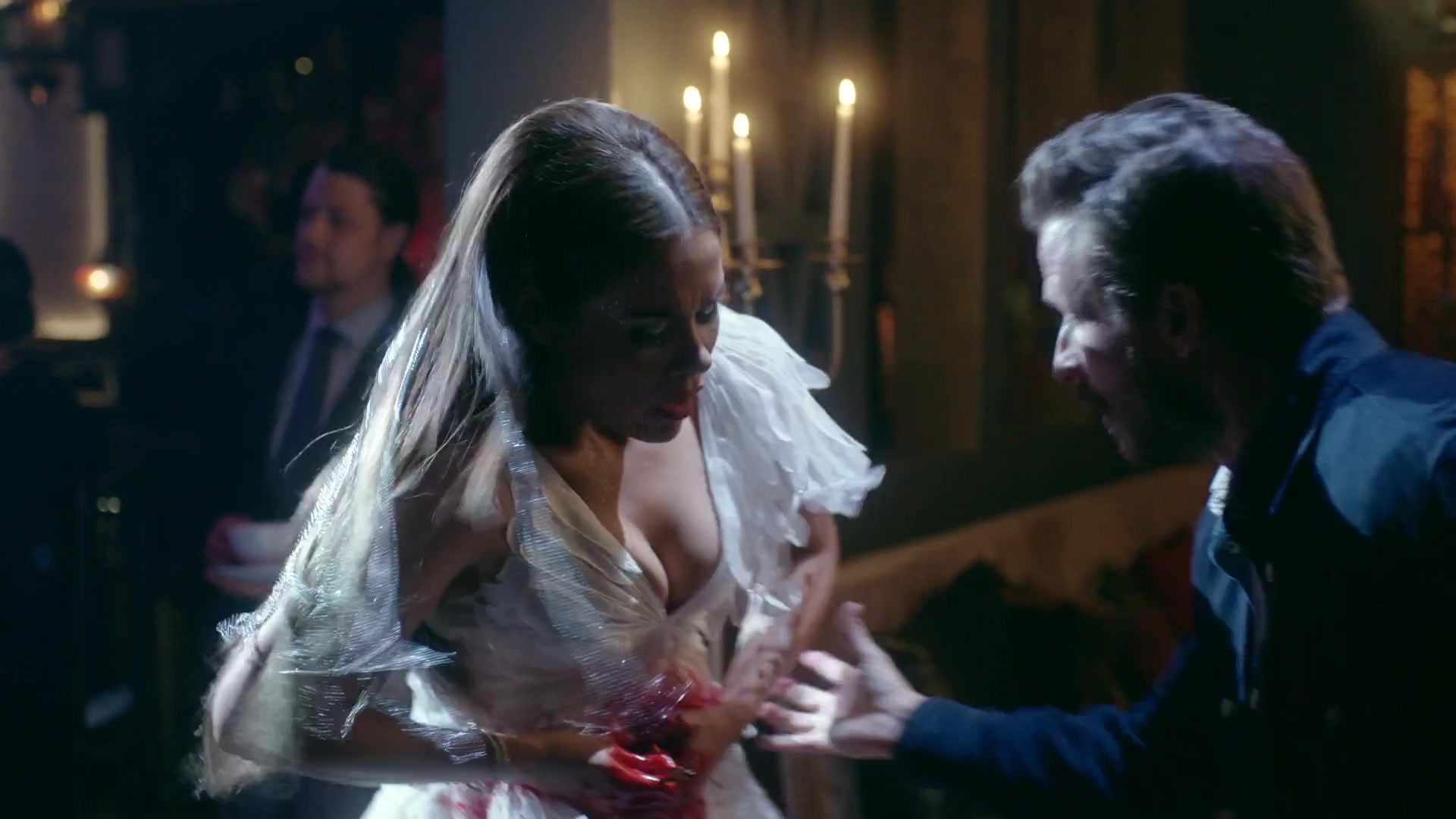 Felisha Terrell Nude Scene in Dynasty S05E18 (2022) Featuring Elizabeth Gillies – Exclusive HD Images