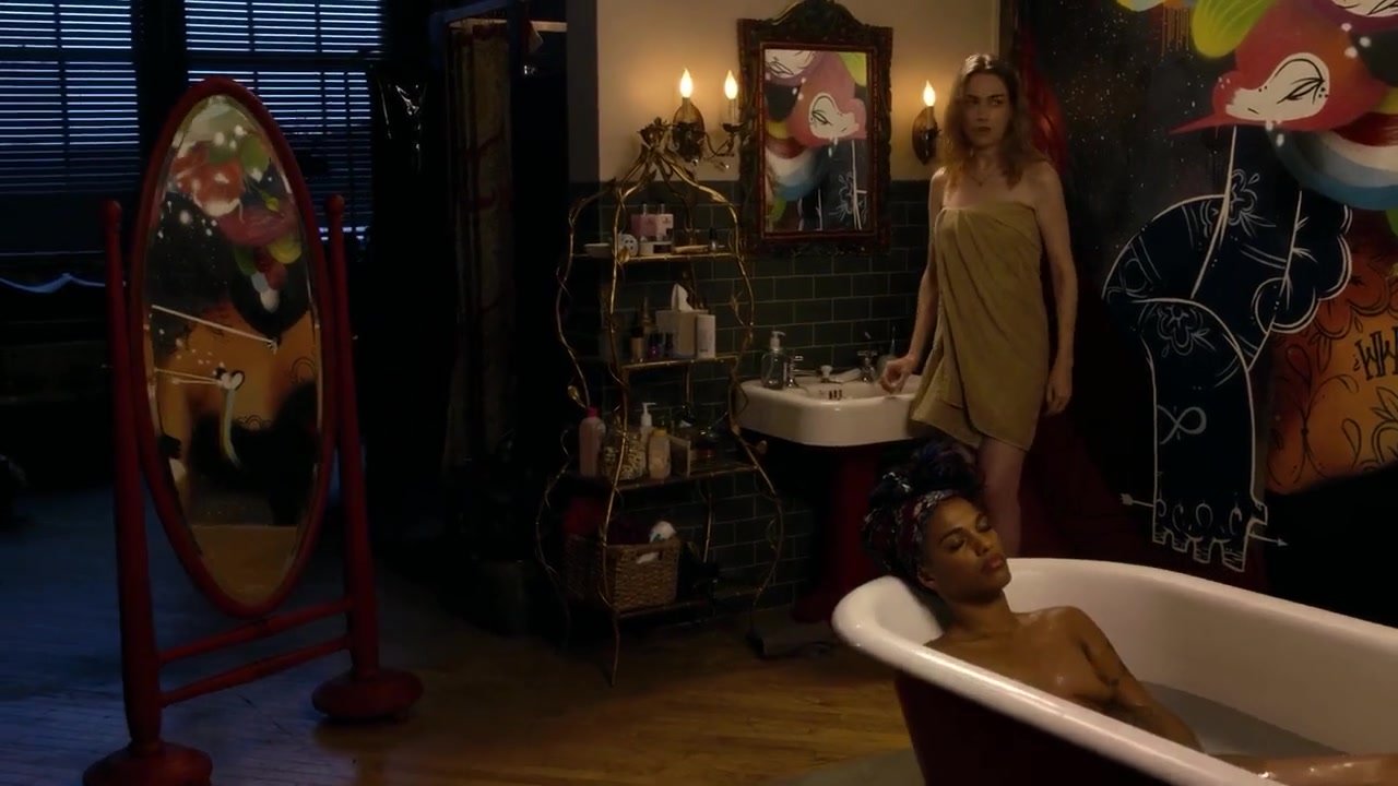 Freema Agyeman & Jamie Clayton Nude Scenes | Sense8 Season 1 Episode 1 (2015) Movie Sex Scenes