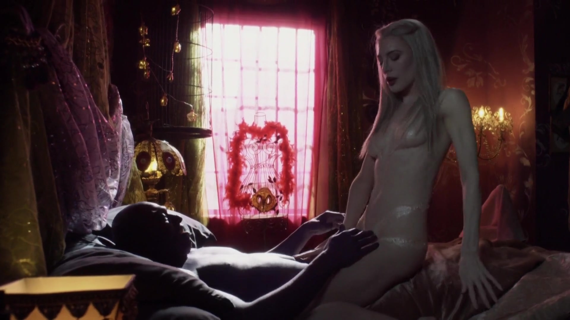 Jaime Murray Nude Scene in Defiance Season 3 (2015) – Exclusive Photos & Video
