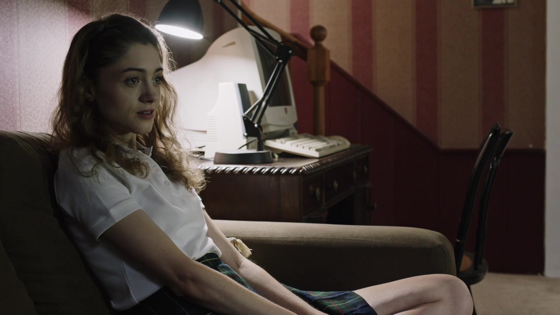 Natalia Dyer Nude Scene in “Yes, God, Yes” (2017) – Exclusive Photos & Clips